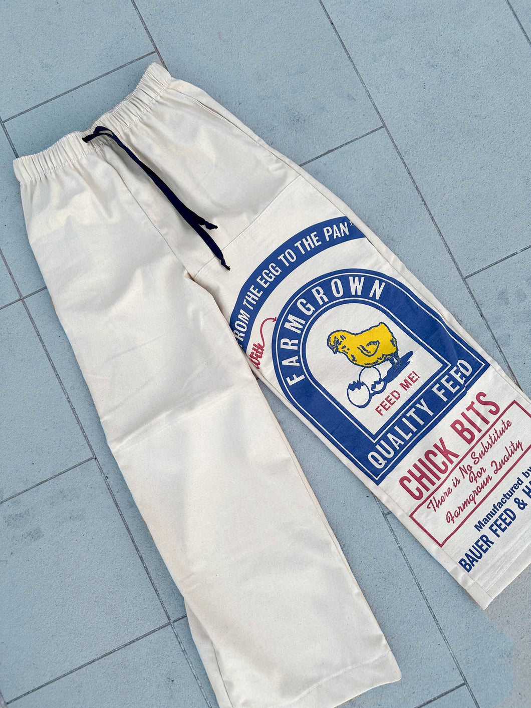 Chicken Feed Sack Pants